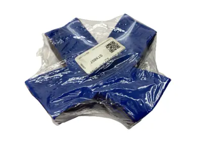 NEW SAFETYTAC SQUARED X'S BLUE FLOOR MARKING STICKER TEAR IN BAG PKG OF 25