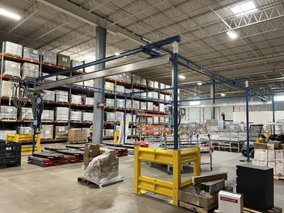 USED 2021 GORBEL 250# Bridge Crane