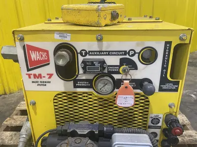 6"-60" WACHS MODEL #TM-7 PORTABLE / TRUCK-MOUNTED HYDRAULIC VALVE TURNER & KOHLER GENERATOR: STOCK #18772