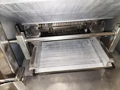 UNITED BAKERY EQUIPMENT 10 Automatic Bread Slicer | Harvest Equipment and Fabrication Inc (13)