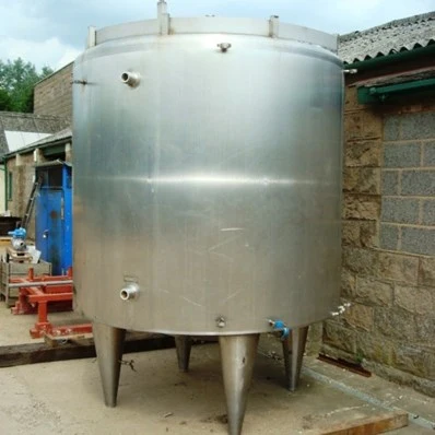 5,500L S/S Enc Jktd Pasilac Mixing Tank