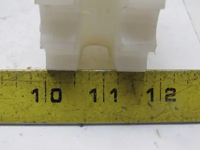 Rex Rexnord 114-4313-3 KU820-16T Nylon Modular Sprocket 1-1/2" Square Bore