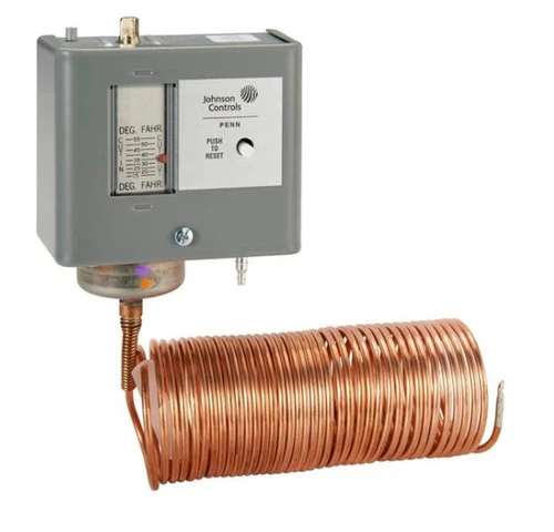 Johnson Controls A40EA-3C Temperature Actuated Pneumatic Switch, 35 to 80 Deg F [New]