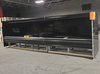 84-0018 Hussmann P2X 20' Remanufactured 2-Deck Remote Produce Cooler Case