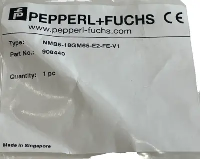 NEW PEPPERL+FUCHS 908440 INDUCTIVE SENSOR NMB5-18GM65-E2-FE-V1