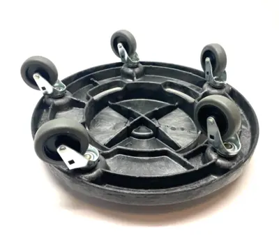 USED U-LINE RUBBERMAID® BRUTE® QUIET TRASH CAN DOLLY