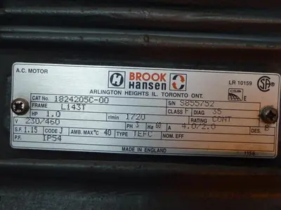 USED BROOK HANSEN 1824205C-00