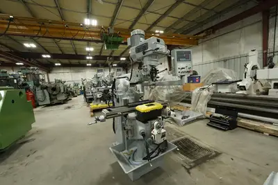 YUWE TM250 Bridgeport Style Manual Milling Machine (1 Phase)