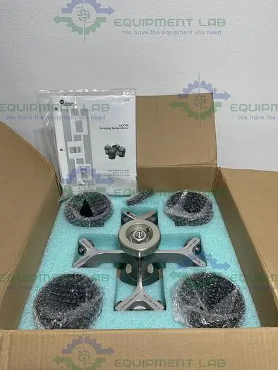 NEW BECKMAN COULTER SX4750 SWINGING BUCKET ROTOR 4750 RPM W/ BUCKETS