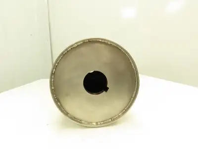 Stainless Steel Conveyor Drive Roller Pulley Hollow Drum 35.75" Face x 8" Dia