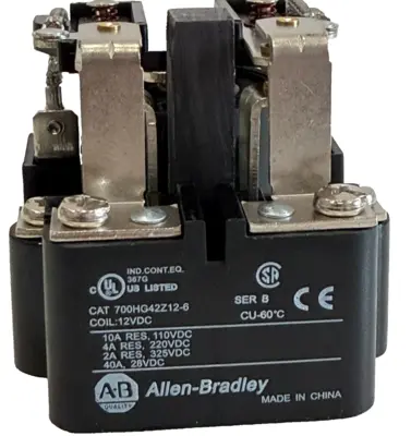 ALLEN BRADLEY 700-HG42Z12-6 CONTROL RELAY TYPE H 700HG42Z126 NEW, SURPLUS