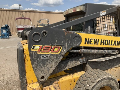 Used 2010 NEW HOLLAND L190 Skid Steer Loaders Michigan US | Miedema Asset Management Group #1325534