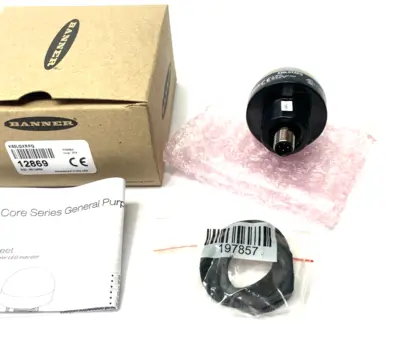New | in-Stock Banner Engineering Core Series EZ-LIGHT: 2-Color General Purpose Indicator 12869 Light Source Equipment Michigan US | Maverick Industrial Sales #1402454