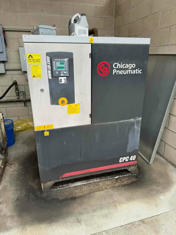 Used 2008 CHICAGO PNEUMATIC CPC-40 Air Compressors (Misc) California US | Revelation Machinery #404438