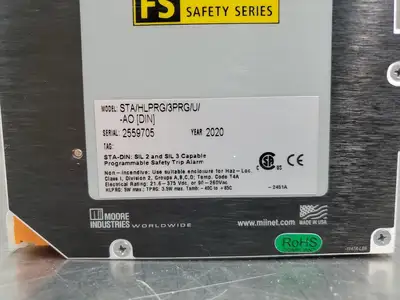 USED Moore Industries STA/HLPRG-3PRG-U-AO/(DIN)