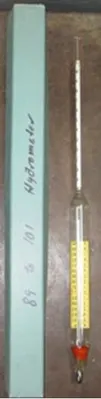QTY. 1. ERTCO FAHRENHEIT HYDROMETER, SERIAL NO: 14...