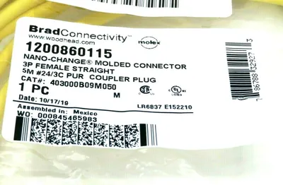 NEW MOLEX 1200860115 PROXIMITY SWITCH