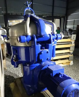 (2) Alfa-Laval SVSX 210B-74 concentrators, 316SS.