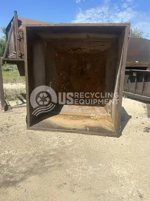 Used MARATHON VIP-6 VERTICAL COMPACTOR WITH 6YD BIN Misc Recycling Texas US | US Recycling Equipment #1292270
