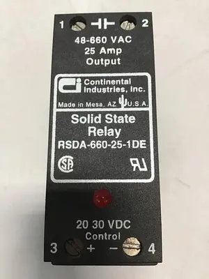USED CONTINENTAL INDUSTRIES RSDA-660-25-1DE