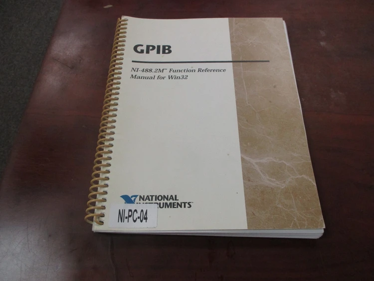 Used GPIB _UNKNOWN_ Test Equipment Manuals Arizona US | ASSET CONVERSION SPECIALISTS, INC. #312317