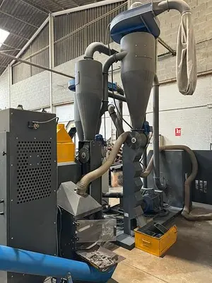 USED 2019 STOKKERMILL SHREDDING LINE FOR COPPER, ALUMINUM, AND PLASTIC RECYCLING