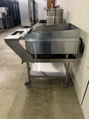 Used Imperial Used 24" Imperial ISCE-24 Thermostatic Gas Griddle with Equipment Stand Commercial Flat Top Griddles Illinois US | Falcon Restaurant Supply #1375717