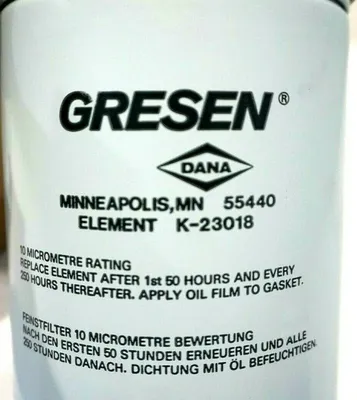NEW GRESEN K-23018 HYDRAULIC FILTER FSP212-2EDNH F-343-A K23018