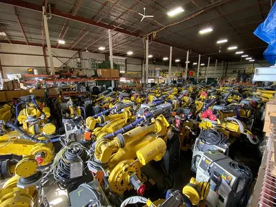 Used FANUC, VERY LARGE  QUANTITY VARIOUS MODELS & CAPACITES AVAILABLE Robots | Harbor Machinery Inc. #1283331