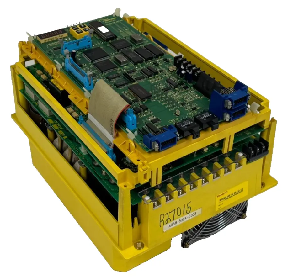 FANUC A06B-6064-H302#H550-R SPINDLE AMPLIFIER A06B-6064-H302#H550 REFURBISHED