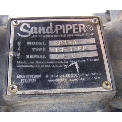 Sandpiper 1" Diaphragm Pump