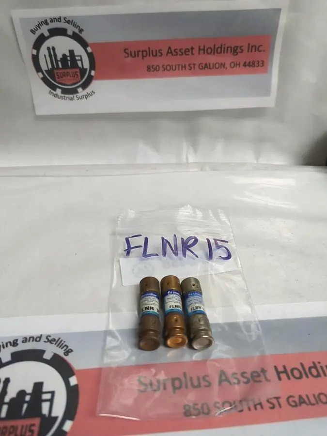 Used LITTELFUSE FLNR15 Miscellaneous Equipment (Electrical & Power) | Surplus Asset Holdings #1193409