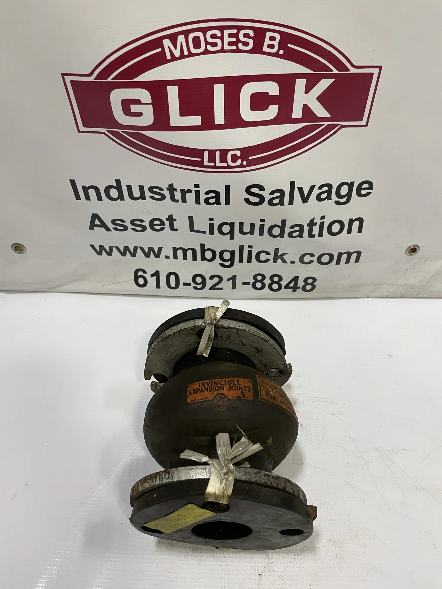 Mercer Series 500 Invincible 2” Rubber Expansion Joint 6” dia  x 7” h