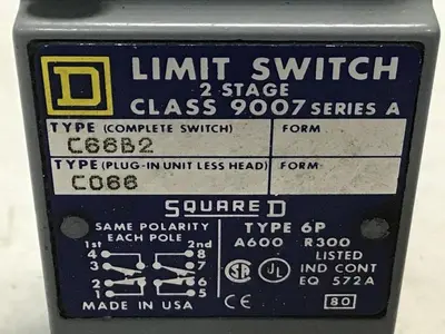 USED SQUARE D 9007-C66B2
