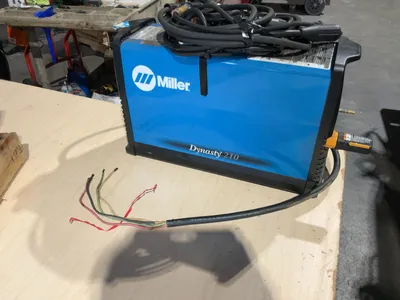 Used MILLER DYNASTY 210, 210-AMP AC/DC TIG AND STICK WELDER Tig Welders Michigan US | Miedema Asset Management Group #1425011