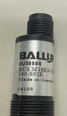 Used BALLUFF BUS M18K0-XBER-040-S92K Industrial Controls Ohio US | Surplus Asset Holdings #1242277