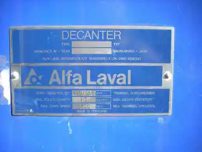 USED ALFA LAVAL NX4500