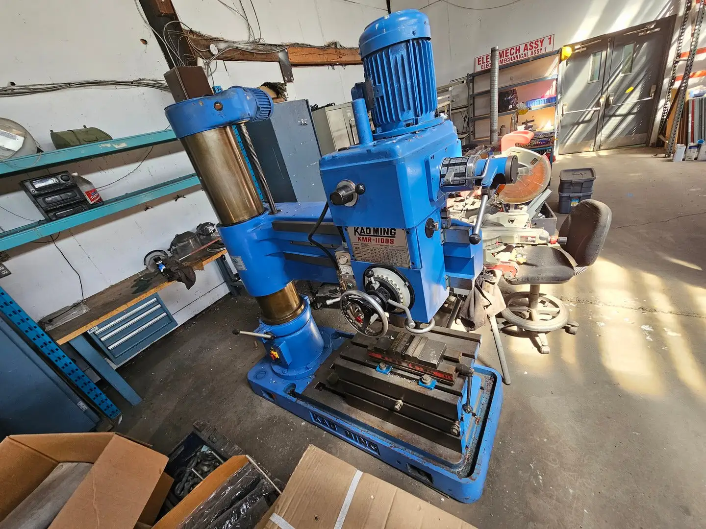 Used 2017 KAO MING KMR-1100S Radial Drills British Columbia CA | Lenmark #408841