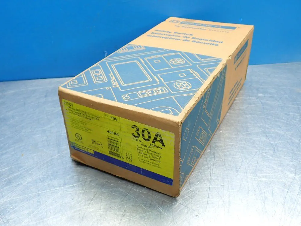 New | in-Stock SQUARE D H361 Disconnects Ohio US | HGR 24 #879901