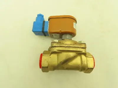 Honeywell Skinner U321G36900565 Solenoid Valve 2-Way NC 28VDC 5-150 PSI 3/4" NPT