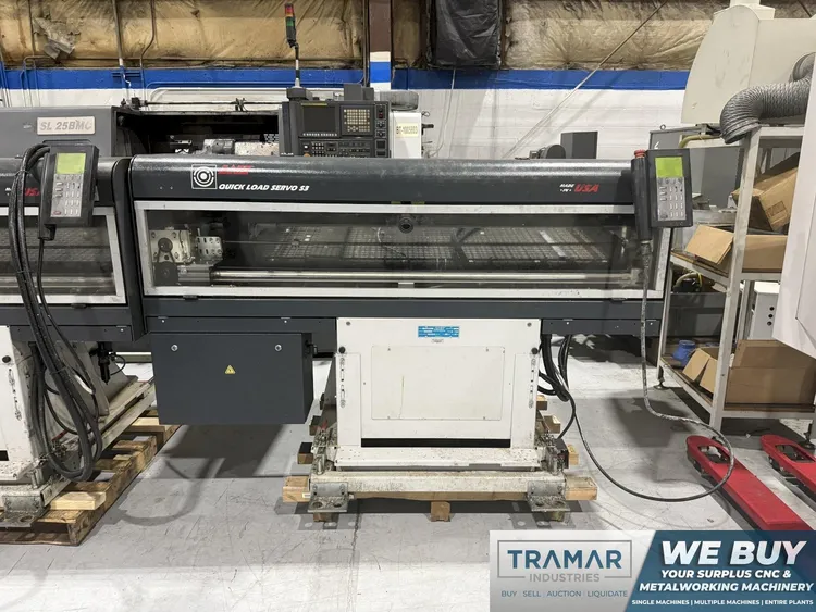 Used 2012 LNS QUICK LOAD SERVO S3 Magazine Type Bar Loaders Michigan US | Tramar Industries #1352580