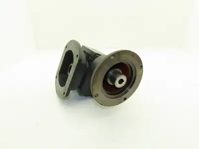 Hub City 213 Worm Gearbox 10:1 Reducer 2.5Hp 175 RPM 56C Hollow Shaft  *Read*