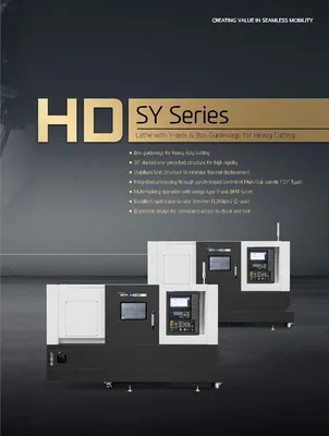 HYUNDAI WIA CNC MACHINE TOOLS HD3100SY Multi-Axis CNC Lathes | Hillary Machinery (5)