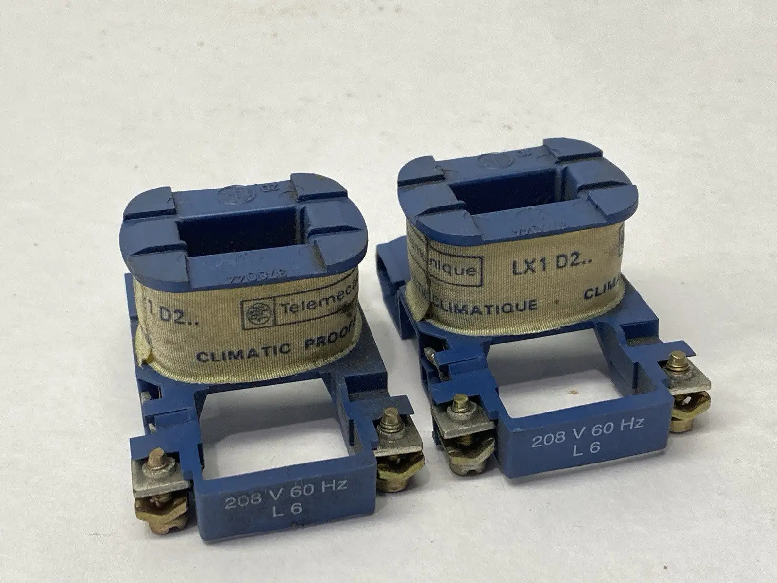 LX1D2L6 | Telemecanique  Coil 208V 60Hz LOT OF 2 - Used