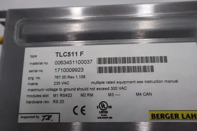 Bereger Lahr TLC511 F Servo Drive POSITIONING CONTROLLER 5 AMP STOCK B-728