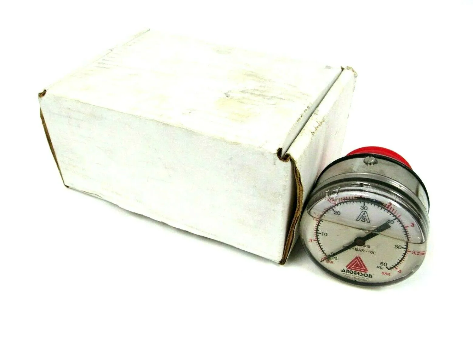 NEW ANDERSON 0327365 PRESSURE GAUGE 60PSI
