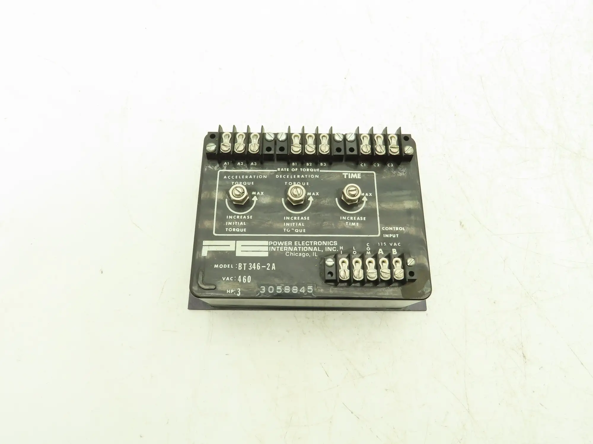 Power Electronics BT346-2A Soft Start Motor Control Unit 3Hp 115V/460V