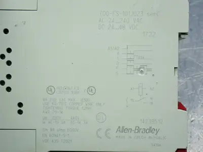 Used ALLEN BRADLEY 700FSA3FU23 Relays & Switches Ohio US | HGR 24 #1070401