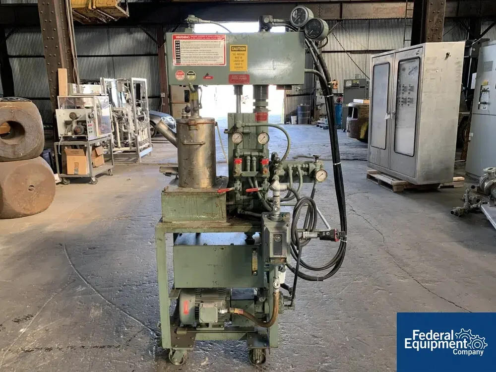 USED Myers 5 HP Myers Dual Shaft Vacuum Mixer, Model VHC-L550-1016, S/S, XP