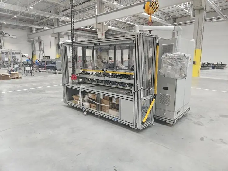 Used 2023 JOYSONQUIN NINGBO TESLA MODEL Y CLIP MACHINE Pick & Place Placement Heads PL | UCY Industrial GmbH #385906